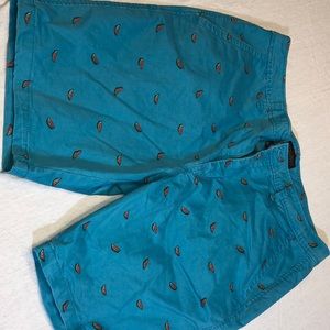 Aeropostale Blue With Watermelon Shorts 36